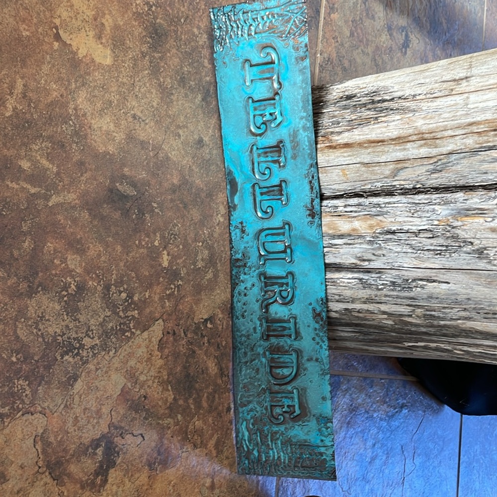 Custom Copper Signs - Picture 2 of 5